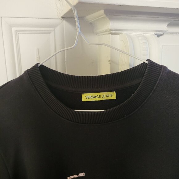 Versace Graphic Print Crew Neck Sweatshirt - Picture 3 of 7